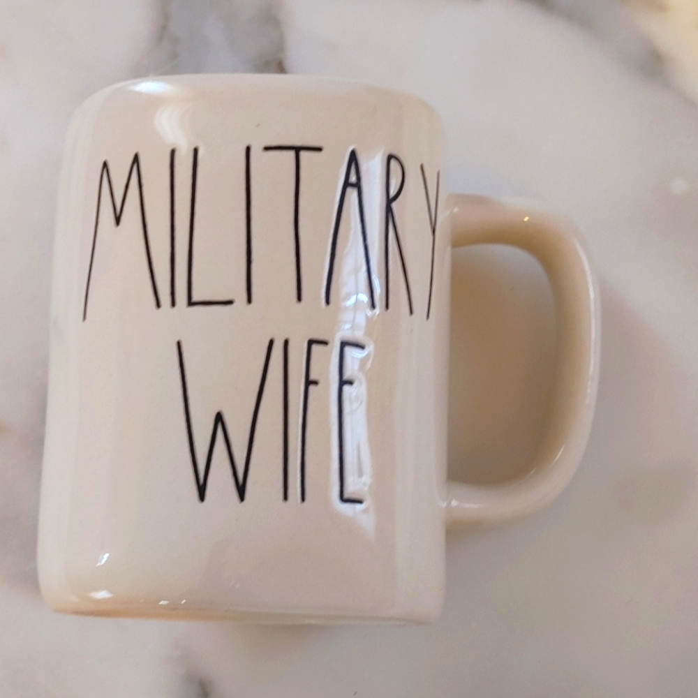 Rae Dunn Military Wife Mug.